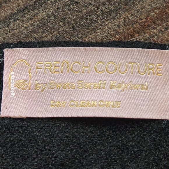 NWOT Cashmere Lightweight Scarf French Couture - Picture 5 of 15